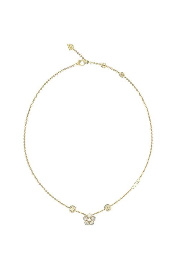 Guess Ladies Shining Winter Necklace UBN04470YG