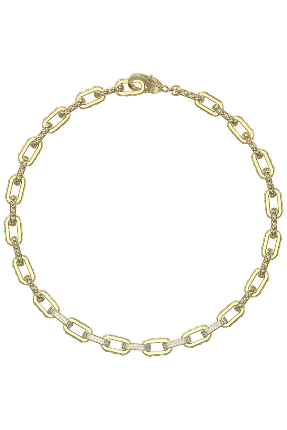Guess Ladies Stylish Guess Necklace UBN04577YG