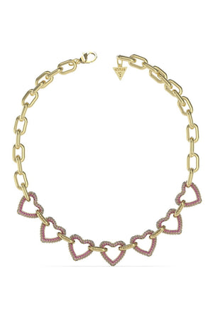 Guess Ladies Beloved Necklace UBN05001YGPK