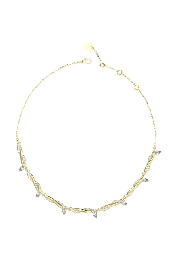 Guess Ladies Twist Necklace UBN05061YG