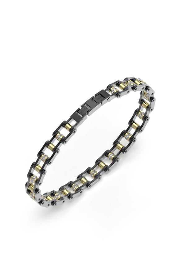 Guess Gents Race Bracelet UMB04410YGGM