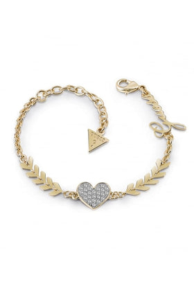 Guess Ladies Cupid Heart Bracelet UBB85086-L