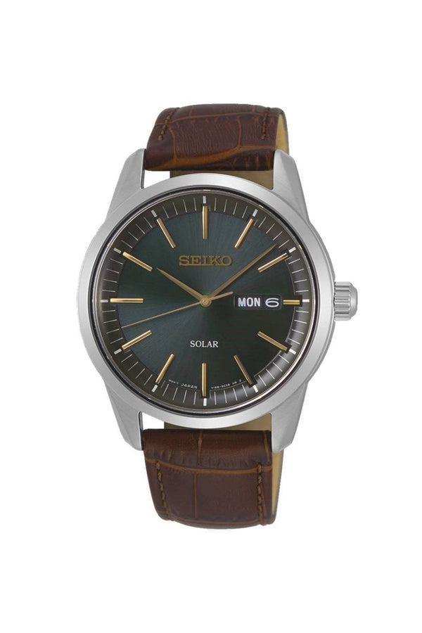 Seiko Gents Solar Powered Dress Watch SNE529P1