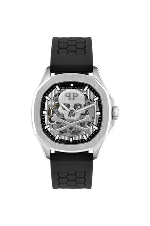 Philipp Plein Gents $KELETON $PECTRE High‑Conic Automatic 42mm Dress Watch PWRAA0123