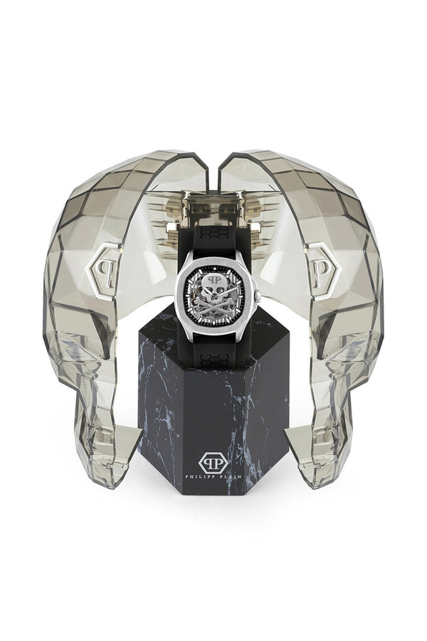 Philipp Plein Gents $KELETON $PECTRE High‑Conic Automatic 42mm Dress Watch PWRAA0123