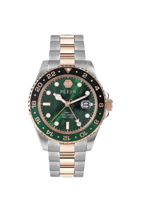 Philipp Plein Gents HYPER $PORT GMT‑I Challenger 44mm Dress Watch PWYBA0623