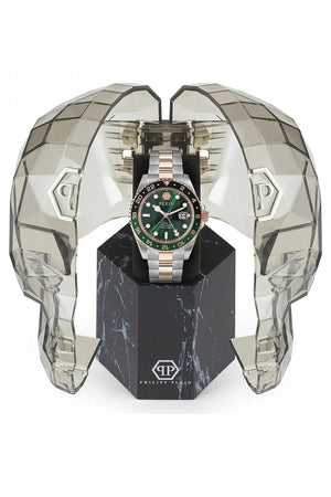Philipp Plein Gents HYPER $PORT GMT‑I Challenger 44mm Dress Watch PWYBA0623