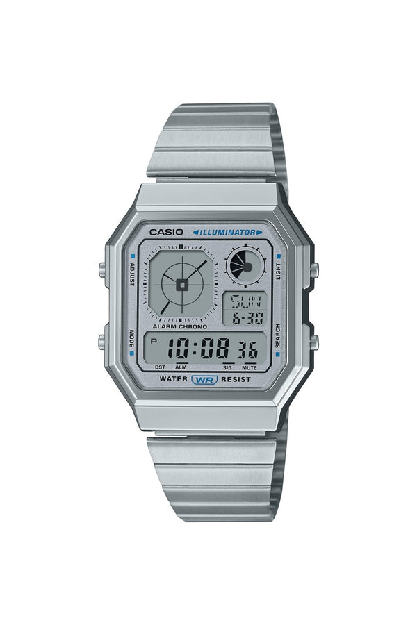 Casio Vintage 34mm Retro Digital Watch A130WE-7AEF