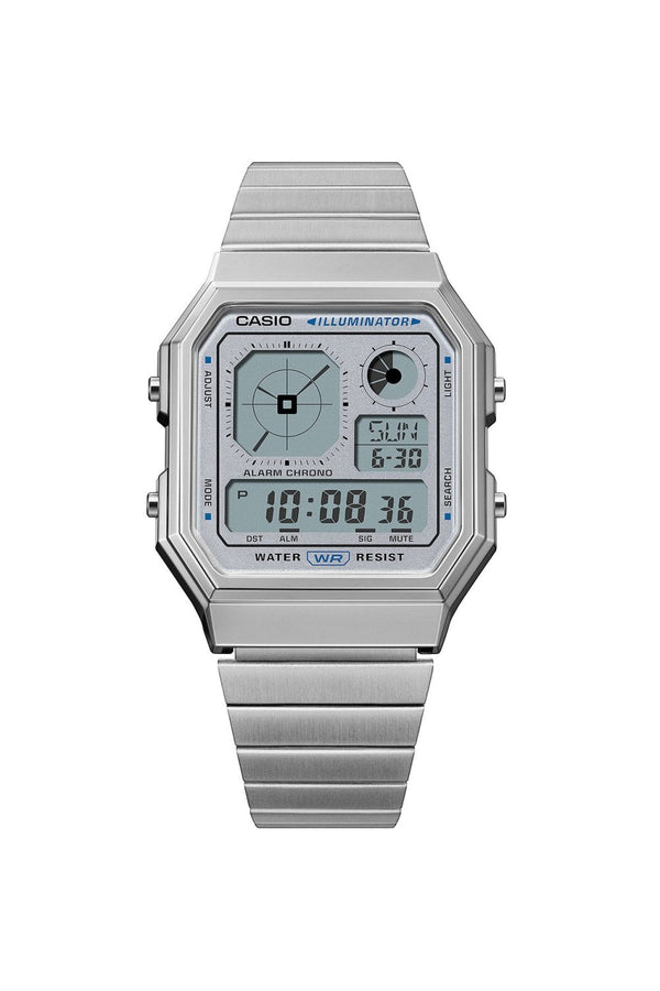 Casio Vintage 34mm Retro Digital Watch A130WE-7AEF