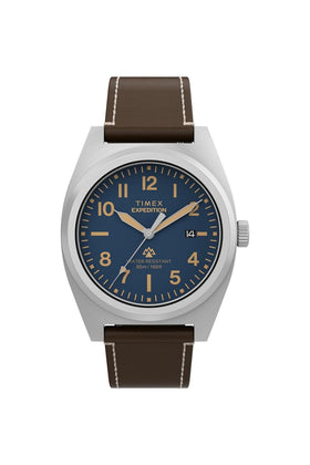 Timex Expedition Capstone 39mm Eco-Friendly Leather Strap Watch TW2Y30600