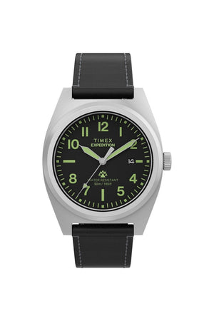 Timex Expedition Capstone 39mm Eco-Friendly Leather Strap Watch TW2Y30700
