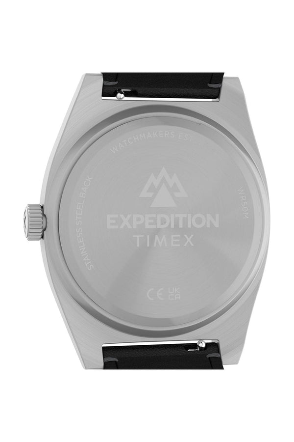 Timex Expedition Capstone 39mm Eco-Friendly Leather Strap Watch TW2Y30700
