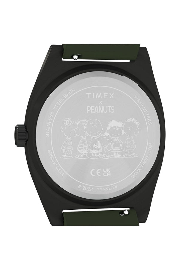 Timex Peanuts x Expedition Snoopy Road Trip 39mm Silicone Strap Watch
 TW2Y52500