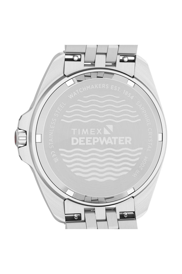 Timex Deepwater Arctic 40mm Stainless Steel Bracelet Watch TW2Y64500