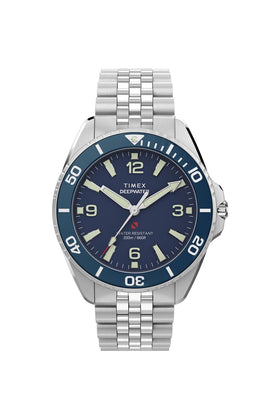 Timex Deepwater Arctic 40mm Stainless Steel Bracelet Watch TW2Y64600