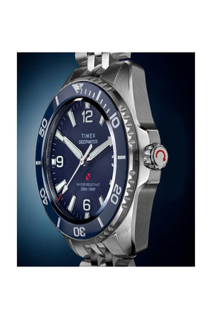Timex Deepwater Arctic 40mm Stainless Steel Bracelet Watch TW2Y64600