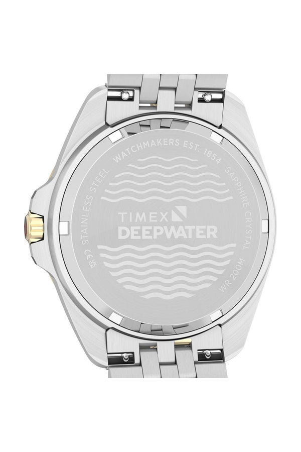 Timex Deepwater Arctic 40mm Stainless Steel Bracelet Watch TW2Y64700