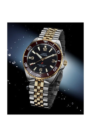 Timex Deepwater Arctic 40mm Stainless Steel Bracelet Watch TW2Y64700