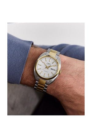 Timex Marlin Draper Automatic 37mm Stainless Steel Bracelet Watch TW2Y65100