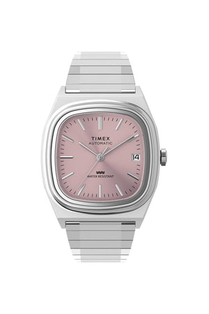 Timex Automatic 1983 E Line 34mm Stainless Steel Expansion Band Watch TW2Y66800