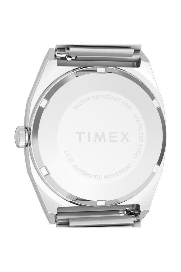 Timex Automatic 1983 E Line 34mm Stainless Steel Expansion Band Watch TW2Y66800