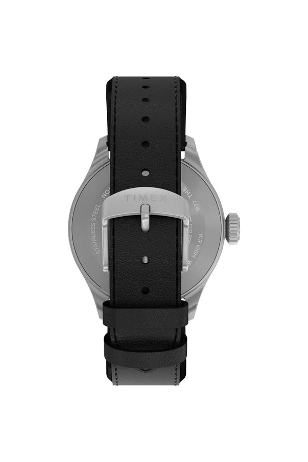 Timex Waterbury Ace 41mm Leather Strap Watch TW2Y70400