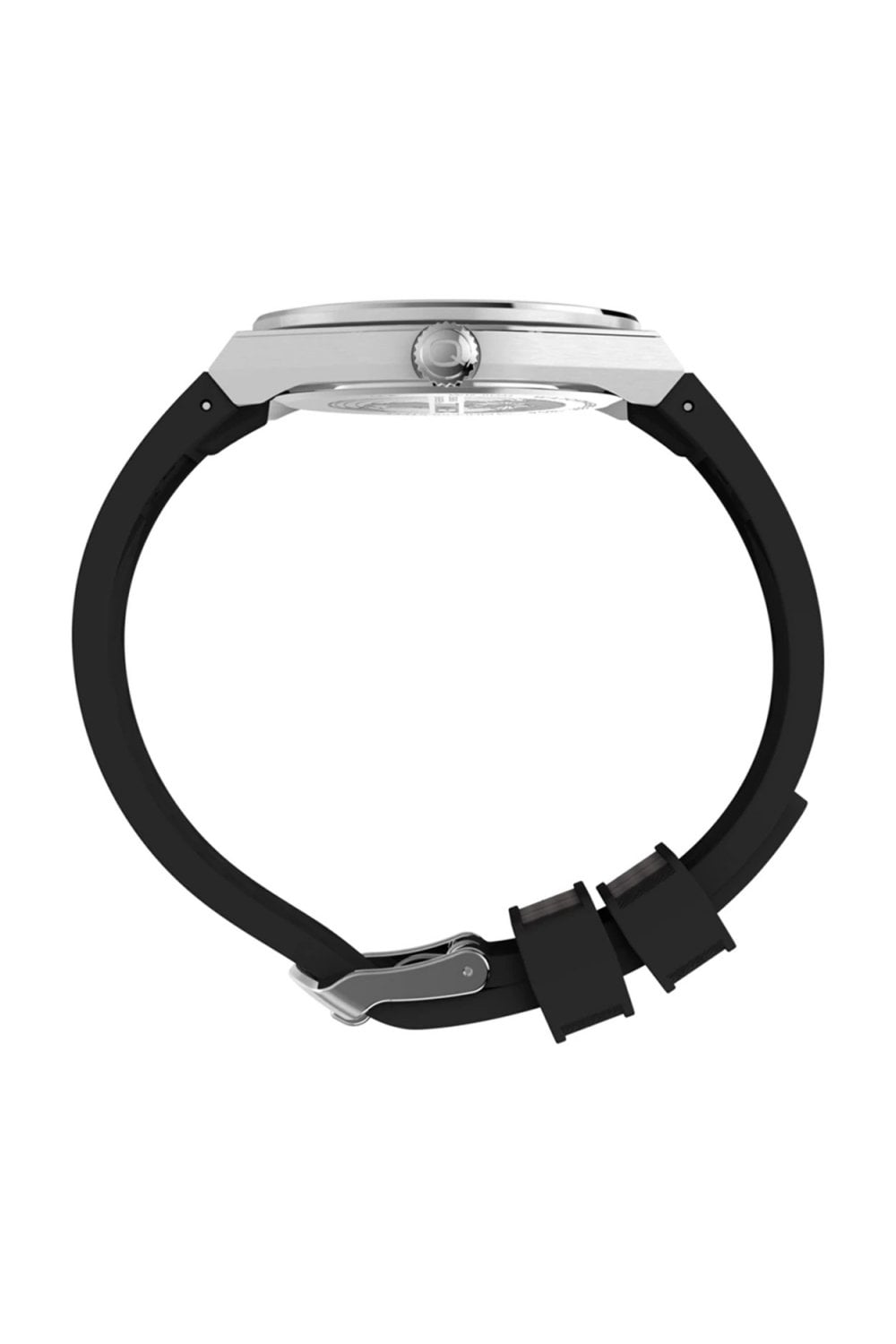 Timex Q Continental GMT 39mm Synthetic Rubber Watch TW2Y24900