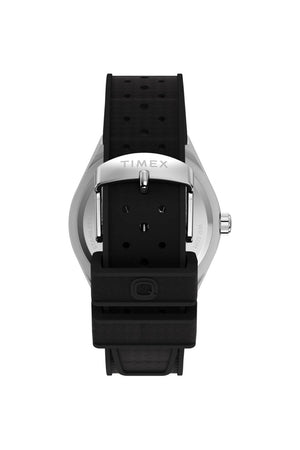 Timex Q Continental GMT 39mm Synthetic Rubber Watch TW2Y24900