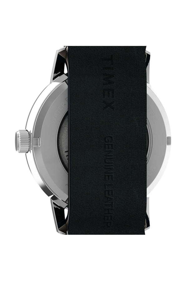 Timex Peanuts x Marlin Automatic Pickleball 40mm Leather Strap Watch TW2Y50500