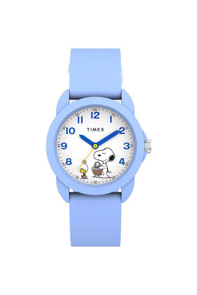 Timex Peanuts x Kids Spring 30mm Silicone Strap Watch TW2Y51100