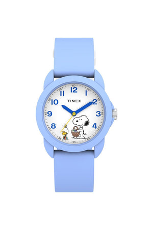 Timex Peanuts x Kids Spring 30mm Silicone Strap Watch TW2Y51100