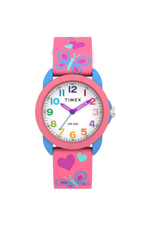 Timex Kids Time Teacher 30mm Silicone Strap Watch TW2Y59700