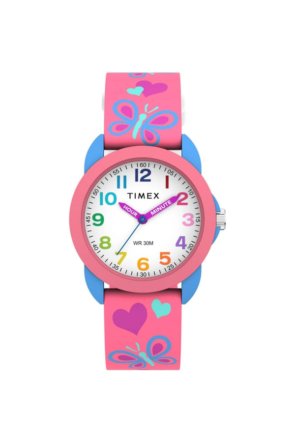 Timex Kids Time Teacher 30mm Silicone Strap Watch TW2Y59700