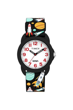 Timex Kids Time Teacher 30mm Silicone Strap Watch TW2Y59800