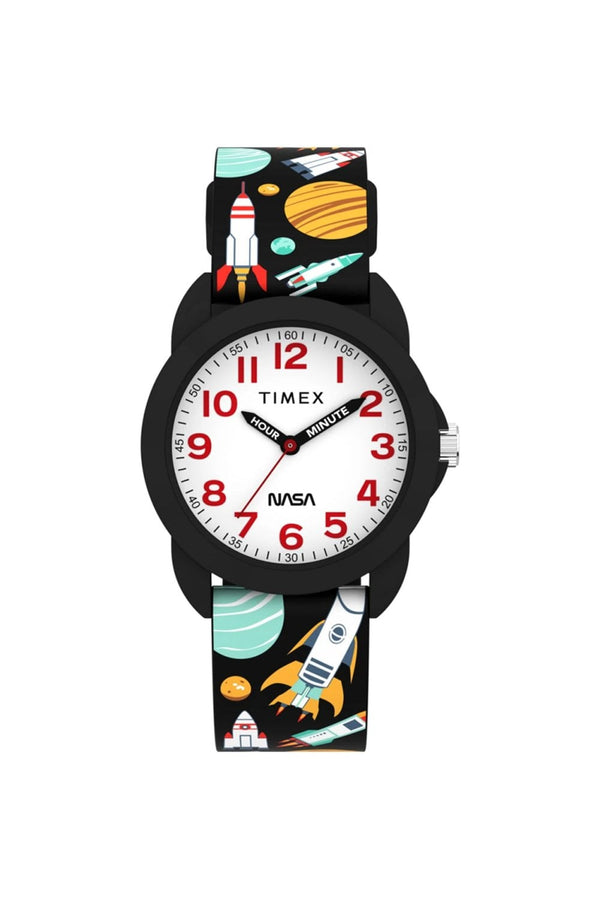 Timex Kids Time Teacher 30mm Silicone Strap Watch TW2Y59800
