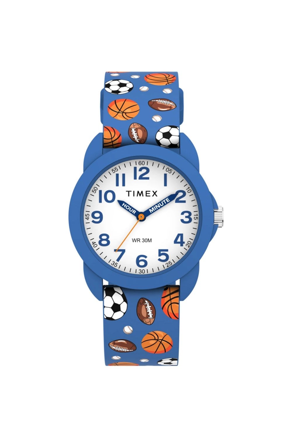 Timex Kids Time Teacher 30mm Silicone Strap Watch TW2Y59900