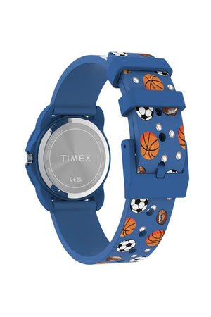 Timex Kids Time Teacher 30mm Silicone Strap Watch TW2Y59900