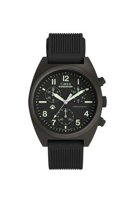 Timex Expedition Capstone Chronograph 41mm Silicone Strap Watch TW2Y61000