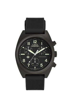 Timex Expedition Capstone Chronograph 41mm Silicone Strap Watch TW2Y61000