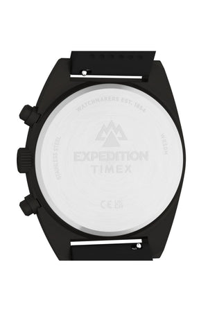 Timex Expedition Capstone Chronograph 41mm Silicone Strap Watch TW2Y61000