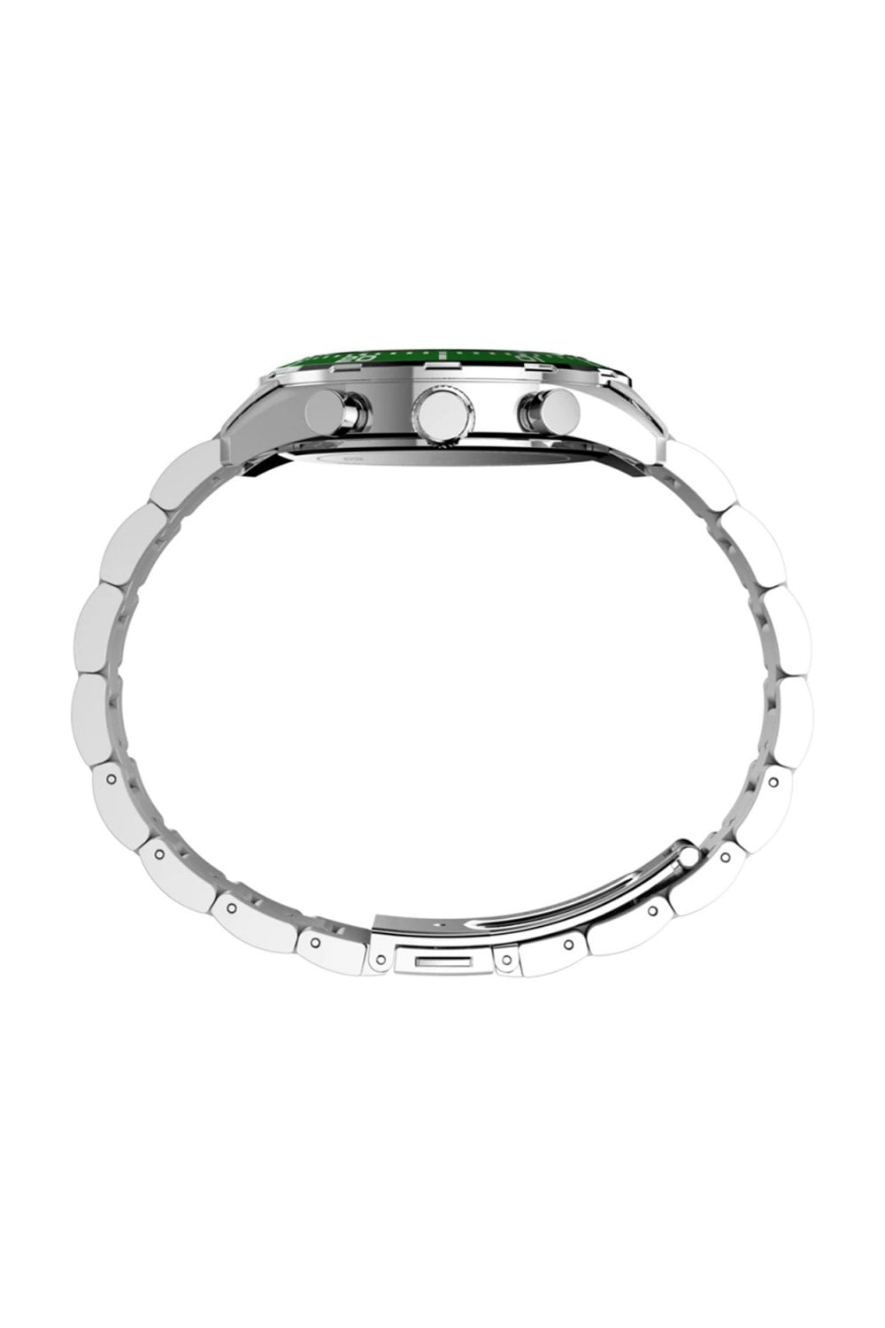 Timex Ridgefield Chronograph 42mm Stainless Steel Bracelet Watch TW2Y62100