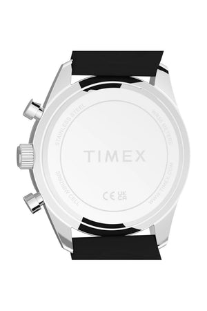 Timex Ridgefield Chronograph 42mm Silicone Strap Watch TW2Y62300