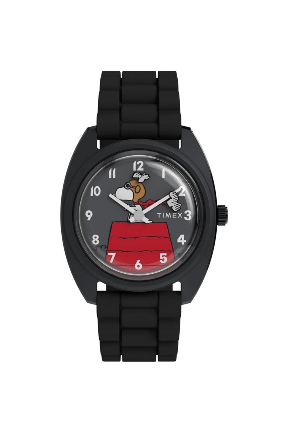 Timex Peanuts x 1979 Reissue Inspired 37mm Silicone Strap Watch TW2Y70900
