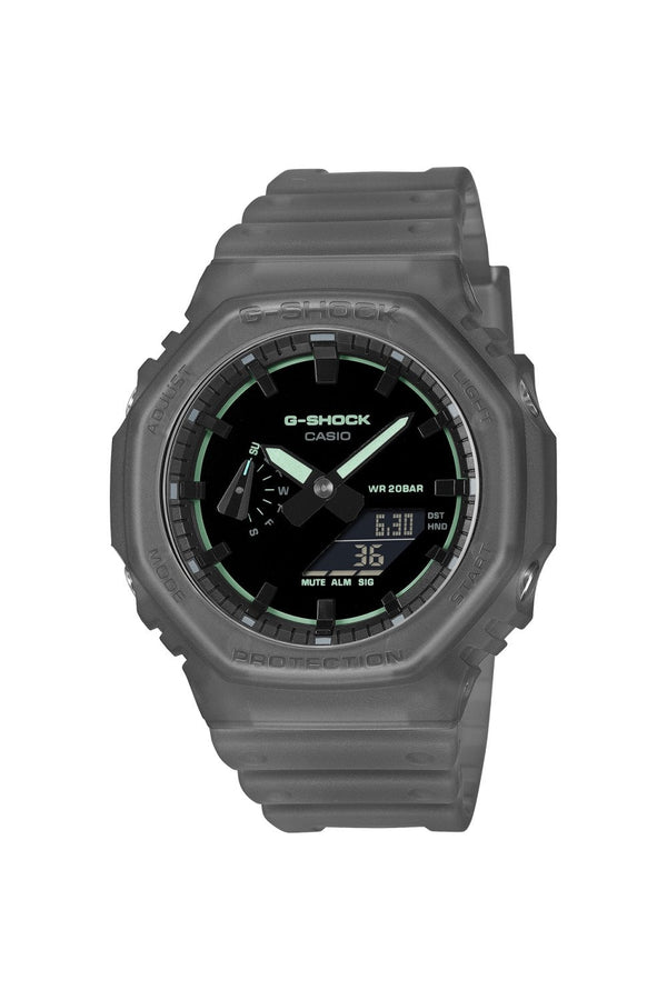 Casio G-Shock Smokey Grey Resin Strap Watch GA-2100K-1AER
