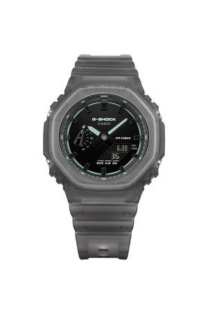 Casio G-Shock Smokey Grey Resin Strap Watch GA-2100K-1AER
