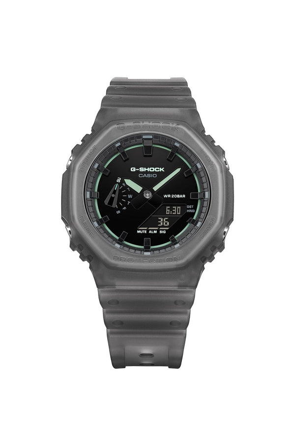 Casio G-Shock Smokey Grey Resin Strap Watch GA-2100K-1AER