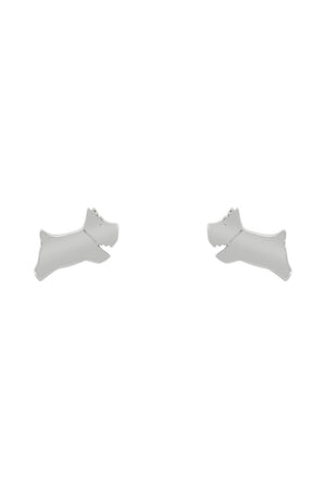 Radley Ladies Sterling Silver Jumping Dog Earrings RYJ1223