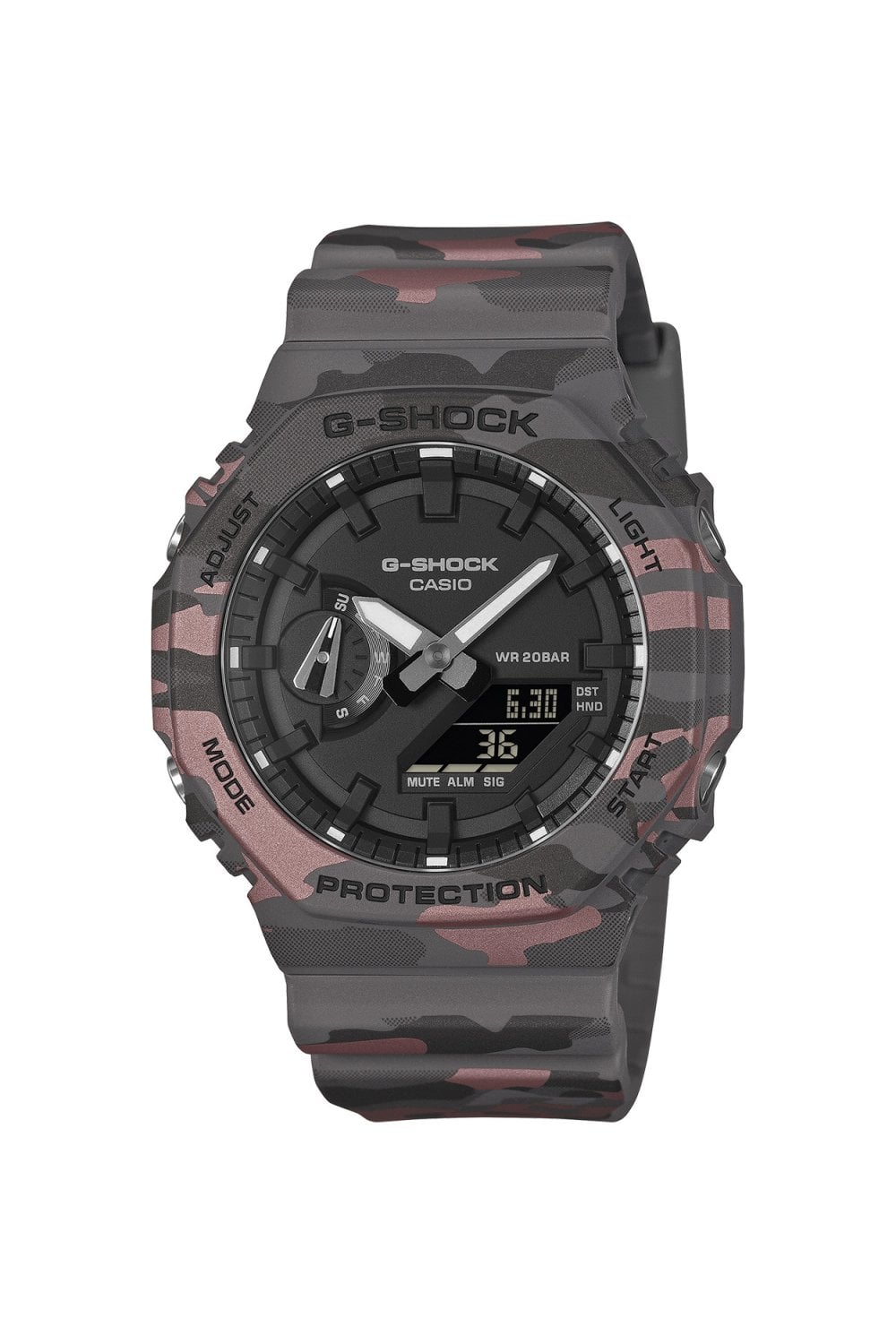 Casio G-Shock 2100 Series Camouflage Watch GA-2100CM-8AER