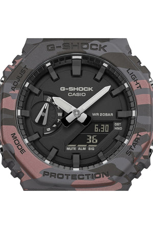 Casio G-Shock 2100 Series Camouflage Watch GA-2100CM-8AER