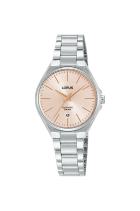 Lorus Ladies Sapphire 28mm Stainless Steel Watch RJ269BX9
